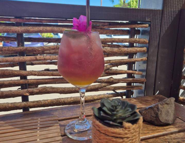 Cocktail jus de fruit Martinique