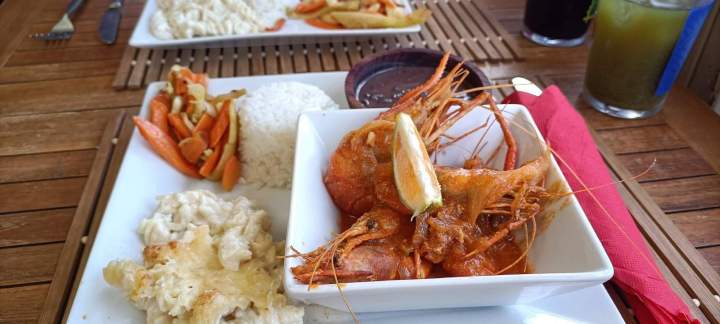 Plat fruits de mer Martinique