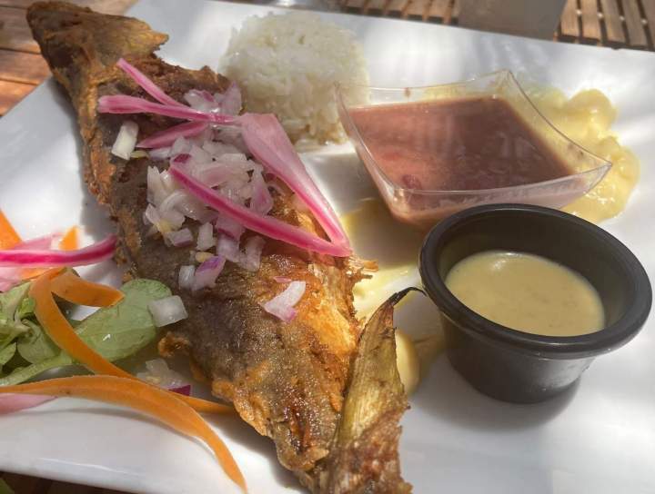 Repas à base de poissons frais en Martinique