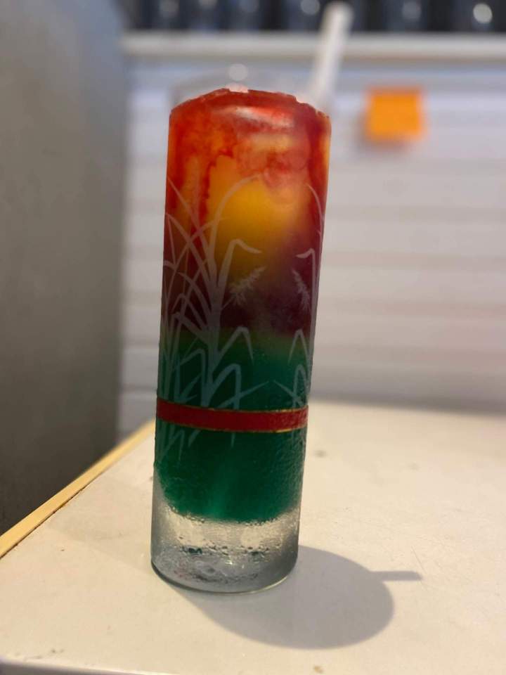 Cocktail en Martinique