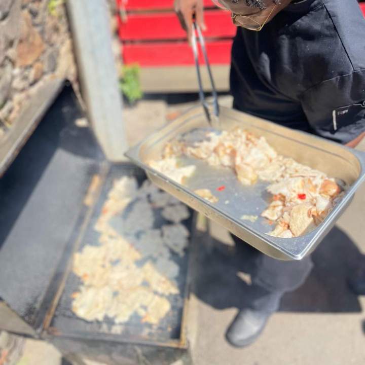 Lambi grillé en Martinique